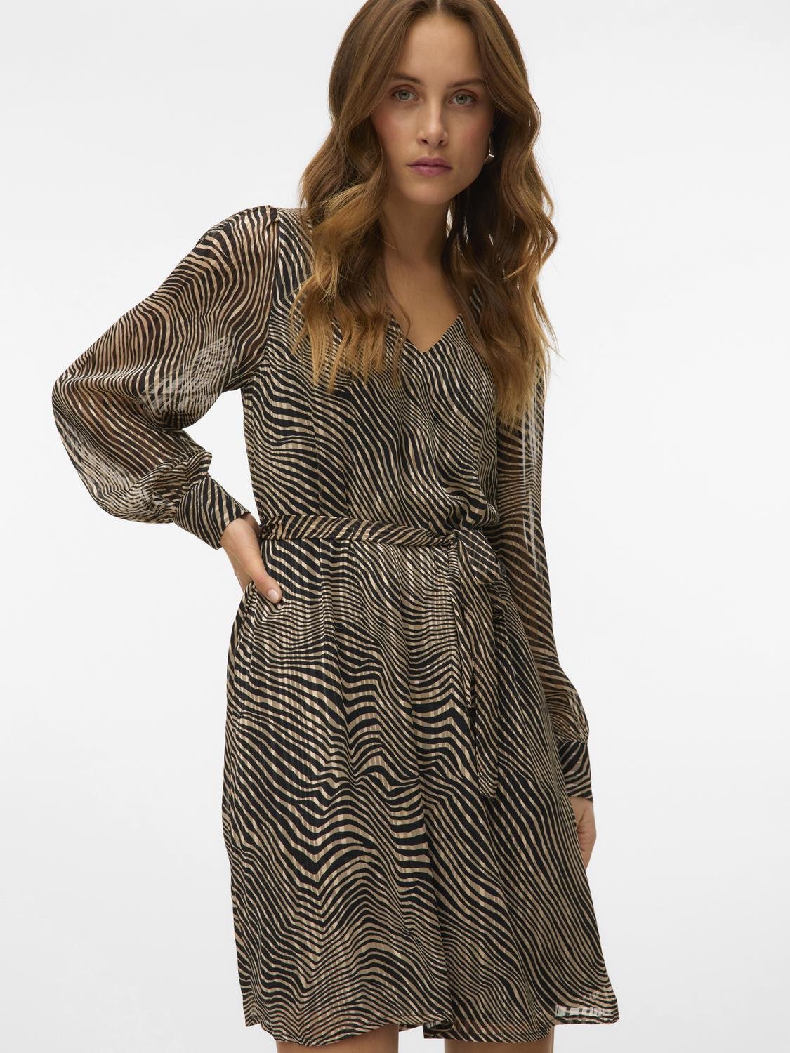 VMGEBRA Long Dress - Black - VERO MODA & VILA Bergvik